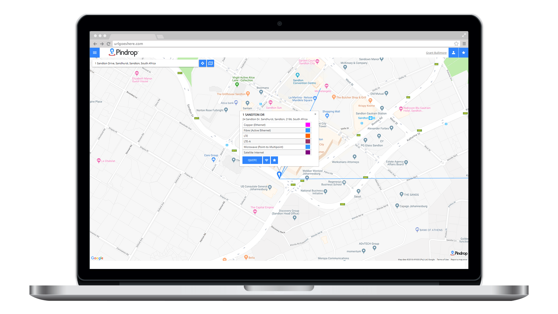 macbook pro map